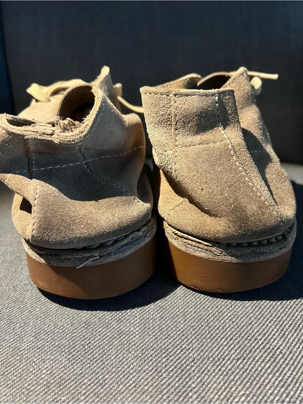 American Eagle Outfitters Men's Suede Chukka Boots in Light Brown
